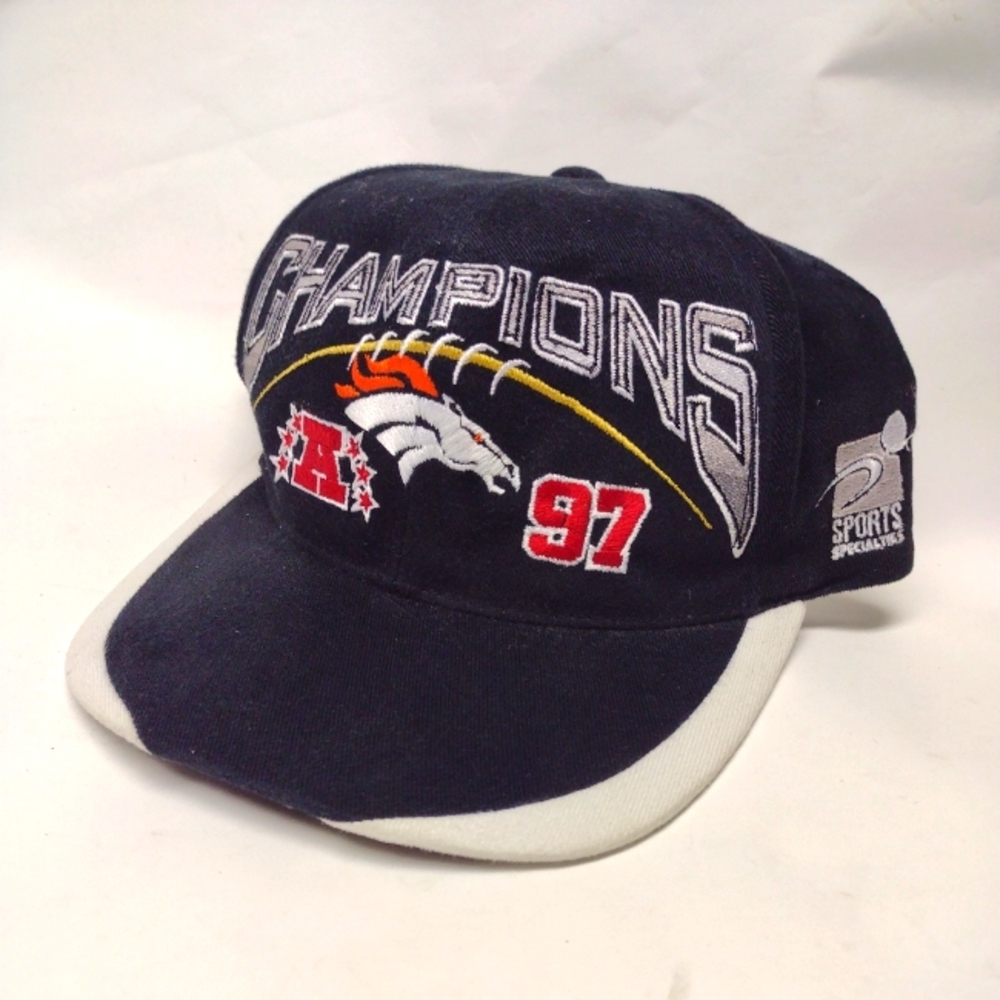 1997 Vintage Broncos Hat Snapback Cap Denver NFL pro line sports specialties
